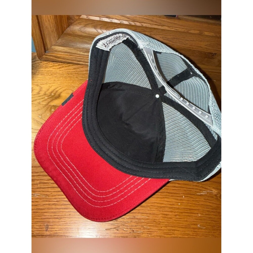 Goorin Brothers Trucker Hat with “Extinct” Dinosaur Skull Patch - Picture 7 of 10